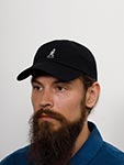 Бейсболка KANGOL арт. 1456BC Tropic Ventair Spacecap (черный)